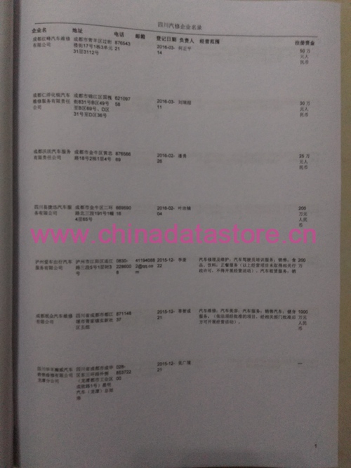 中國四川汽修企業黃頁可開展精準營銷，電話營銷、郵件營銷、傳真營銷等等多管齊下，圓您銷售冠軍夢
